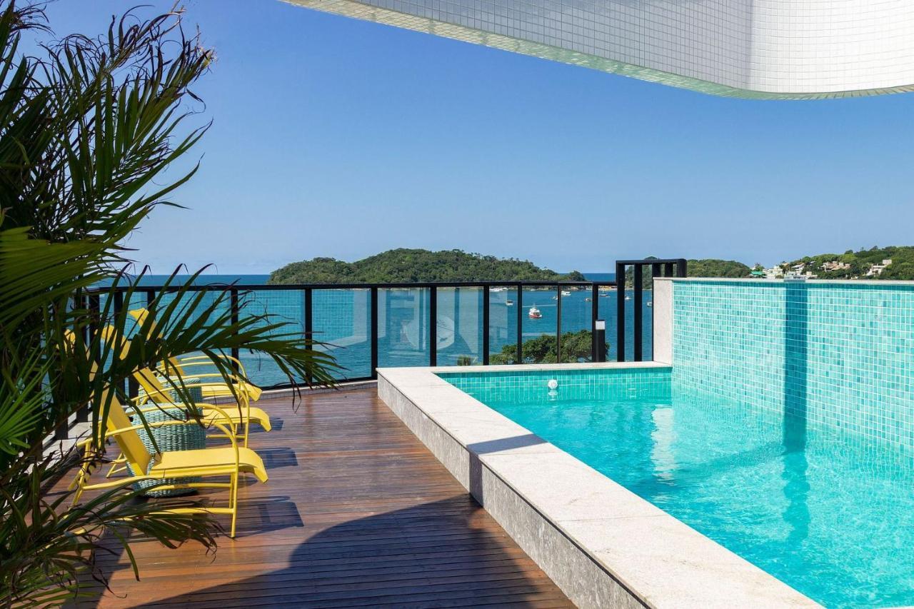 Aion Suites 302 - Lindo Apartamento Com Vista Para O Mar, A 60M Da Praia De Bombinhas, Com Piscina E Academia No Rooftop. Zewnętrze zdjęcie